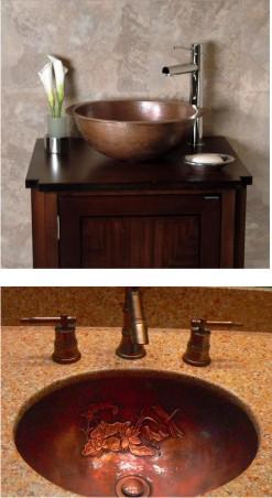 copper sink bar, kitchen copper sinks